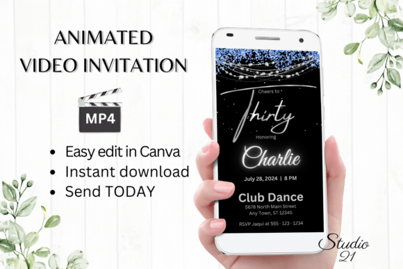 30 Birthday Invitation: A Designer's Guide to Digital Celebration