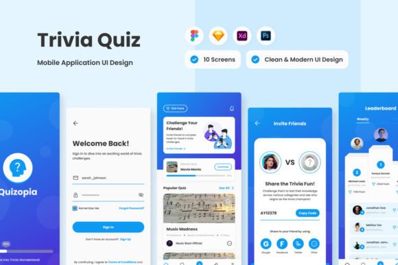 Quizopia: The Ultimate Trivia Quiz Mobile App Experience